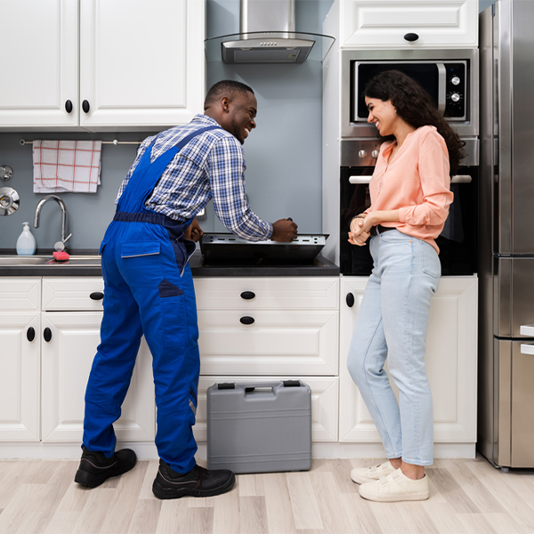 how long does it typically take to complete cooktop repair services in Crane Ohio